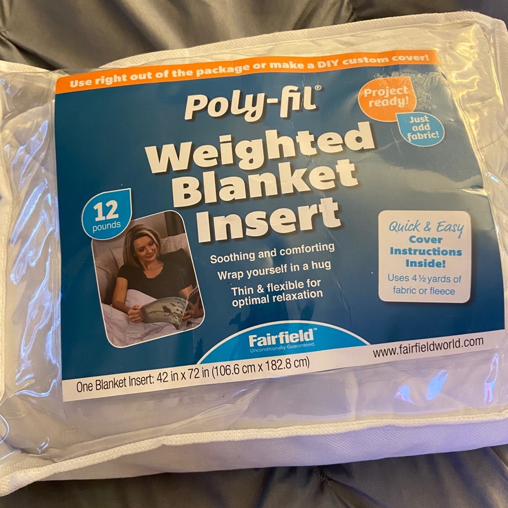 Weighted blanket insert